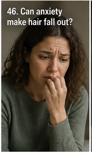 Women’s Hair Loss knowledge Center on Stress & Lifestyle, Can stress cause hair loss?, Why did my hair fall out after COVID?, Can surgery trigger hair shedding?, Can emotional trauma cause hair loss?, Does poor sleep affect hair?, Can anxiety make hair fall out?, Does smoking affect hair growth?, Can alcohol contribute to hair thinning?, Does dehydration affect hair?, Can exercise improve hair growth?