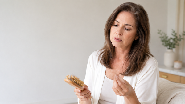 Women’s Hair Loss knowledge Center on Medical Conditions, Can thyroid disease cause hair loss?, Does Hashimoto's cause thinning hair?, Can autoimmune disease affect hair?, What is Alopecia Areata?, What is Female Pattern Hair Loss?, What is Telogen Effluvium?, Can diabetes cause hair loss?, Can lupus cause hair loss?, Does PCOS cause thinning hair?, Can anemia make my hair fall out?